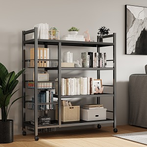 Living Room Storage Rack Multi-function Storage Rack 3d model