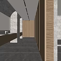 Public toilet 3d model