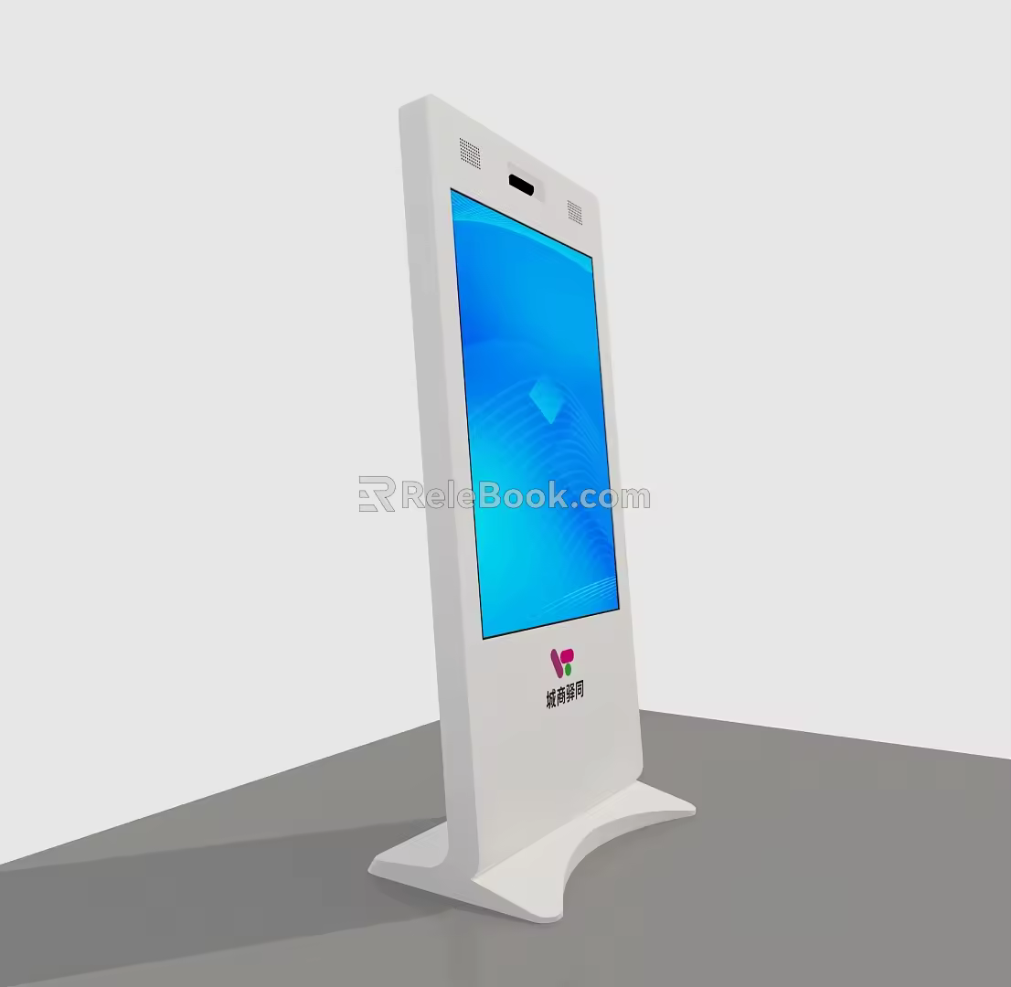 Touch screen 3d model