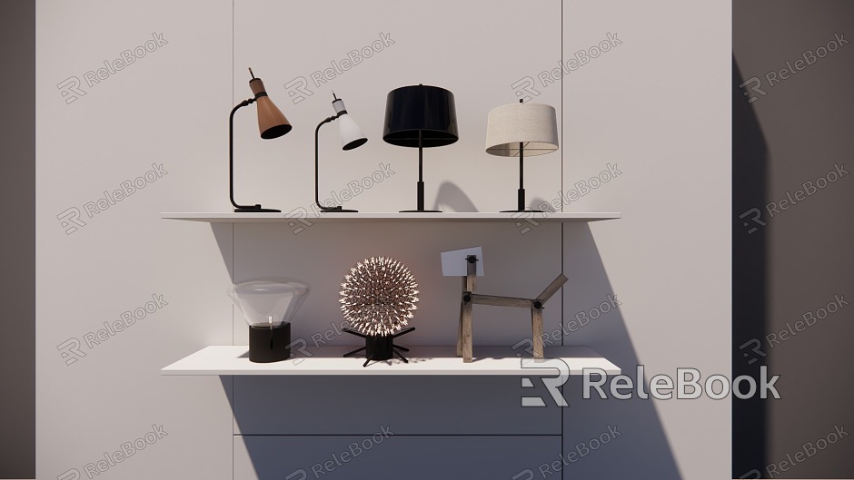 Modern table lamp model