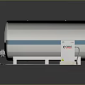 CORDIAL Equipment With Silver Body Transparent Cover Blue Liquid Support Stand And Connected Tubes