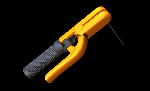 Modern welding tongs 3d model