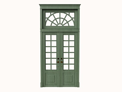 Double door 3d model