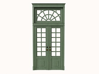 Double door 3d model