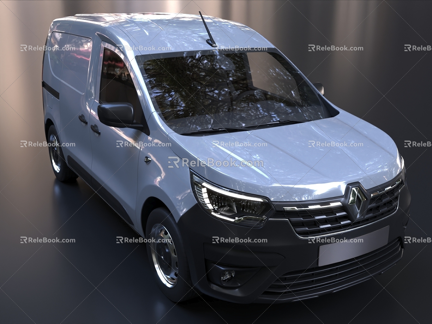 Renault MPV commercial vehicle 3d model