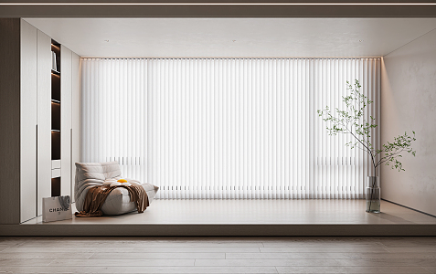 Modern Curtain Dream Curtain 3d model