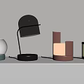 Modern table lamp 3d model