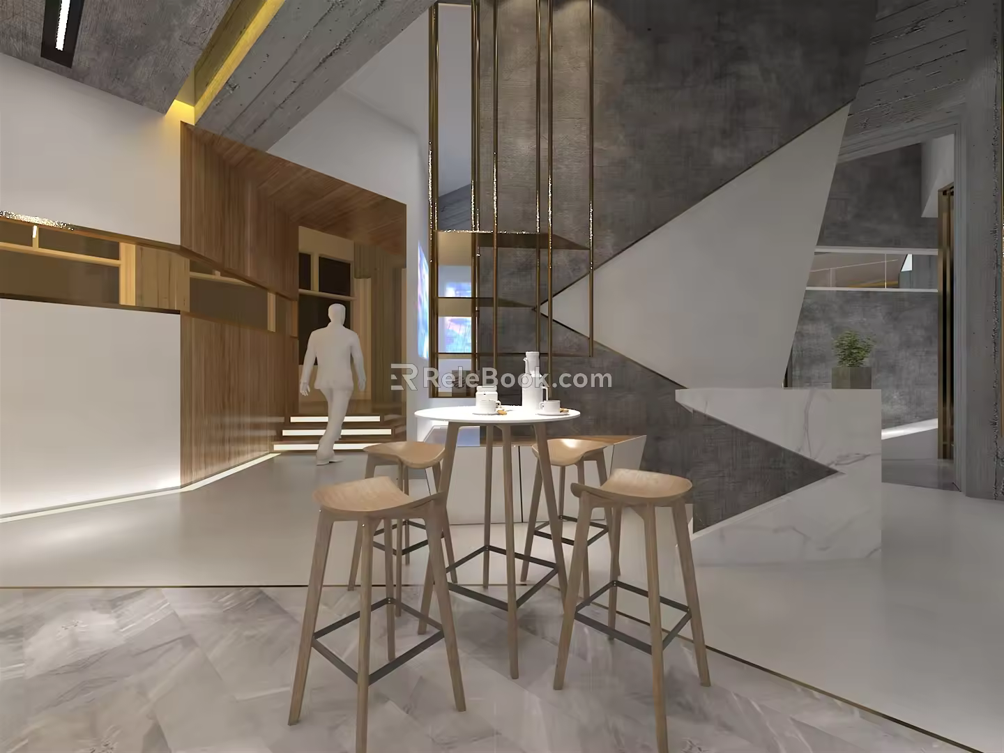 Modern Collection Shop 3d model