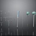 Organ And Hair Care Tools Featuring Landing Lifting CBD Products And Instruments