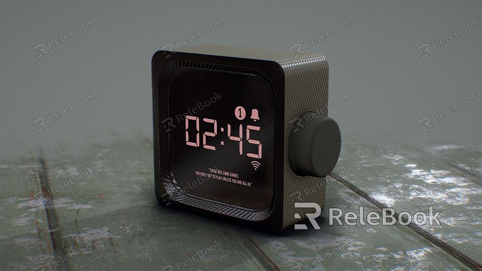 Modern alarm clock model