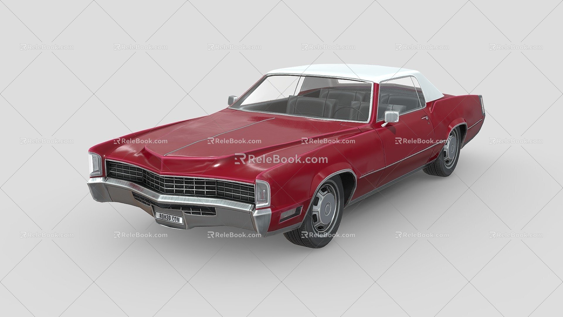 Year Cadillac Eldorado Fleetwood Cars 3d model