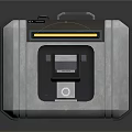 Professional Portable Equipment Case with Metal Shell Control Panel and Interface Buttons