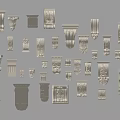 Column Stigma Member 3d model