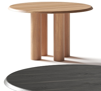 Nordic table 3d model