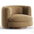Modern Casual Sofa Set with Velvet Upholstery Curved Armrest and Multiple Color Choices