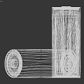 Red Lithium Battery With Internal Cell And Red Outer Casing For Electronic Devices