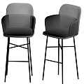Modern Bar Chair High Stool Bar Stool 3d model