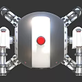 modern robot 3d model