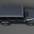 Dark Blue Mercedes G Class Luxury Off Road SUV With Modern Design And Alloy Wheels