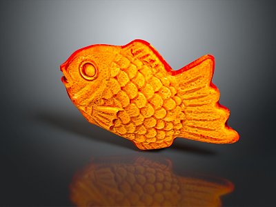 Cold Water Fish Goldfish Gold Grass Gold Cold Water Parrot Koi Double Tailed Gold Red Hat Lanshou Longjing 3d model