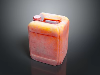 Industrial Equipment Plastic Container With Lid And Handle For Storage 3d model