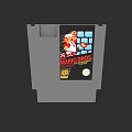 Electric Toy Mario Bros Game Cartridge With Retro Cartoon Character Design