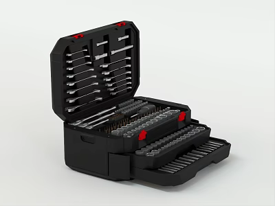 Modern Toolbox Hardware Toolbox 3d model