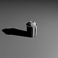 Public Facility Outdoor Trash Can With Modern Design And Durable Structure