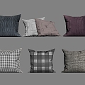 Modern pillow pillow pillow 3d model