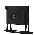 Black Projection Surveillance Camera with Stable Mount and High Definition Lens 3d model