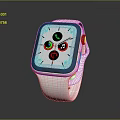 White Smartwatch Strap With Comfortable Design And Stylish Modern Look