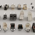 Modern Leisure Chairs With Various Styles Colors And Comfortable Designs For Home Use