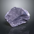 Natural Purple Wood And Stone Raw Material With Textured Surface For Interior Decor Projects