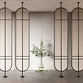 Modern partition 3d model