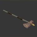 Tomahawk Axe Wooden Axe Handle Axe Mountain Axe Chopping Wood Axe Chopping Wood Axe Magic Axe 3d model