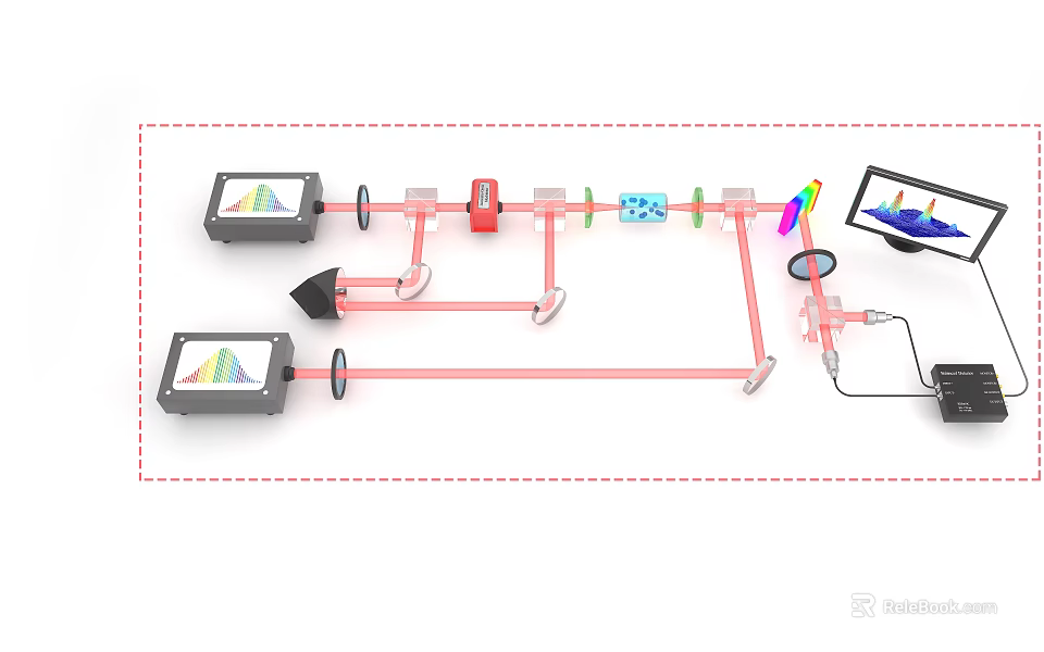 Industrial Equipment System With Pipes Sensors Control Panel And Data Display Components 3d model 