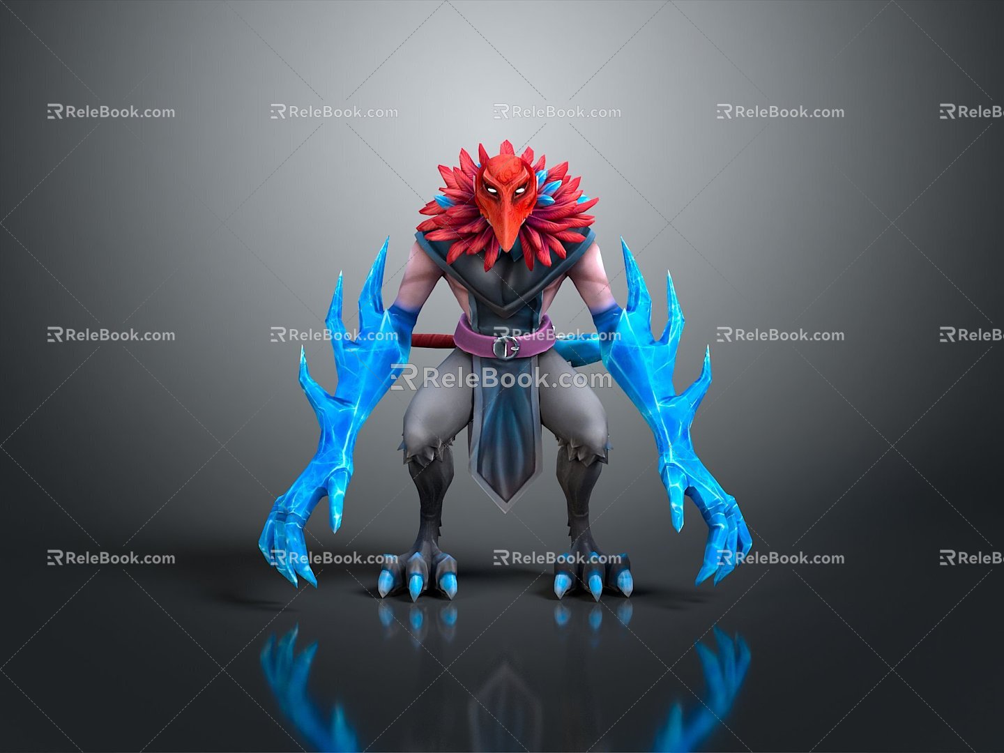 Monster Monster Monster Monster Monster Warrior Alien Monster Alien Monster 3d model