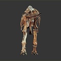 Modern Skeleton Animal Skeleton Skeleton Animal Skeleton 3d model