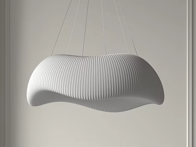 Modern chandelier 3d model