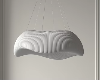 Modern chandelier 3d model