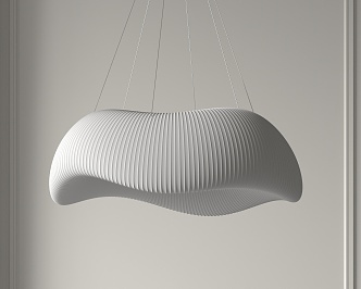 Modern chandelier 3d model