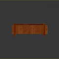 Red Wooden Bookshelf With Multiple Shelves And Cross Braces For Home Organization