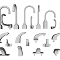 Various Sleek Faucet Designs With Modern Styles For Home Kitchen And Bathroom