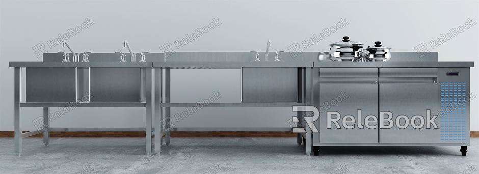 Modern Vegetable Washing Basin Integrated Water Basin model