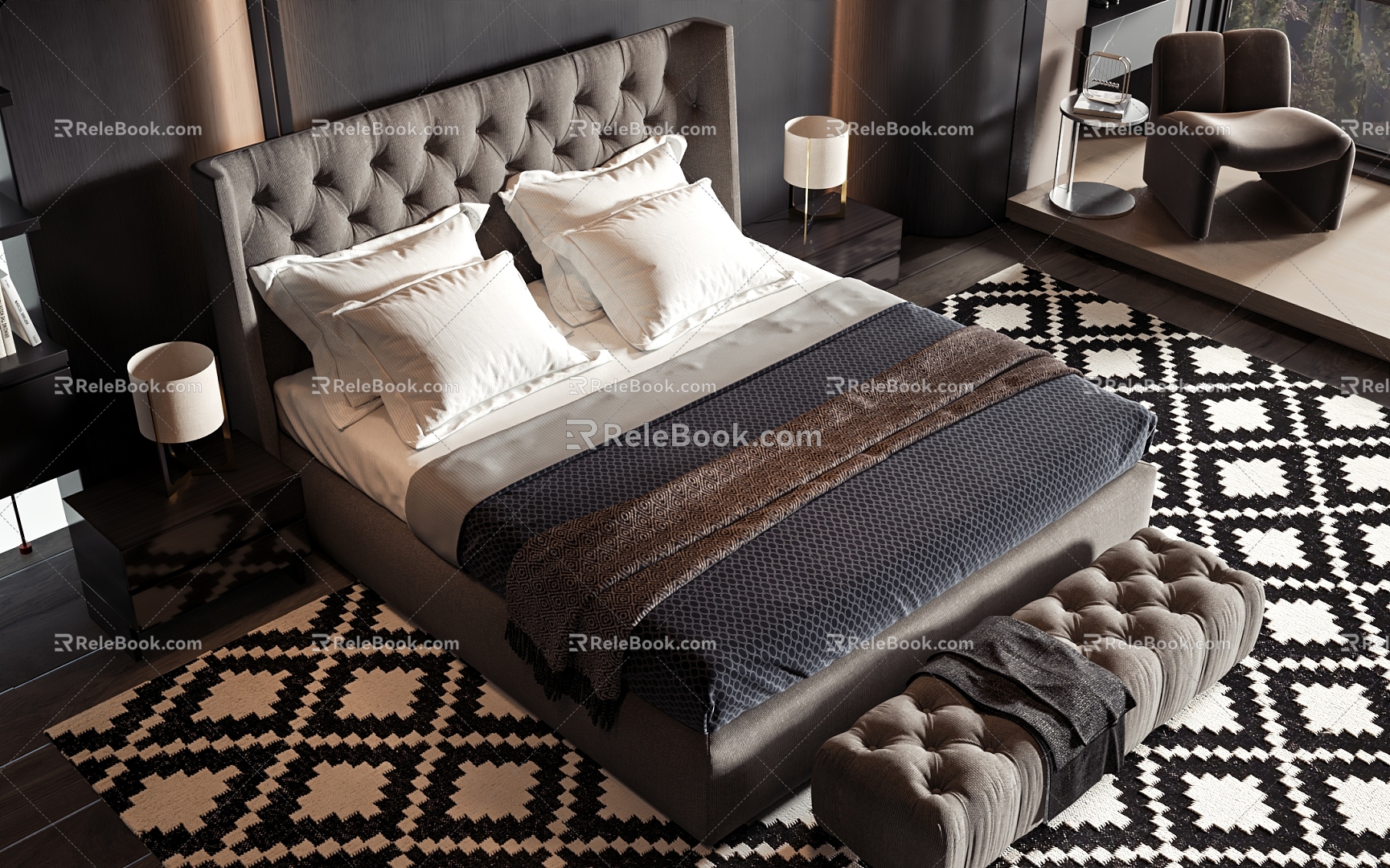 Style Commodity Bed model