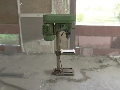 Drilling machine 3d model Drilling machine 3d model