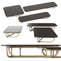 Modern Coffee Table Designs With Metal Frame And Wood Top Variations