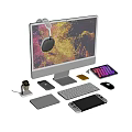 Electronic Products Digital Products Computer Built Brand Game Machine Watch 3d model