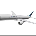 China Southern Airlines Passenger Jet Flying With White Livery Large Wings And Engine