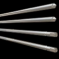 Stainless Steel Medical Surgical Instruments With Textured Grip Various Lengths And Tip Designs